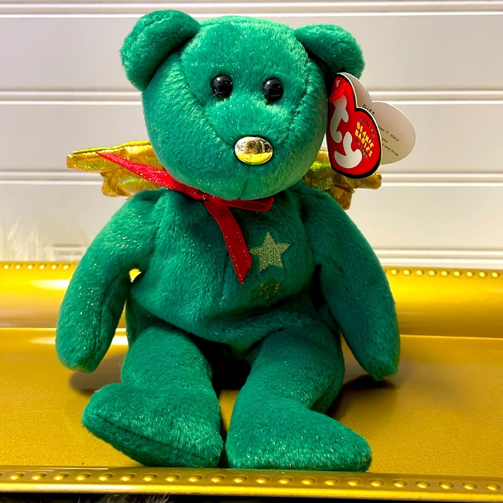 Ty Beanie Babies Gift Bear Joy. VTG-2004